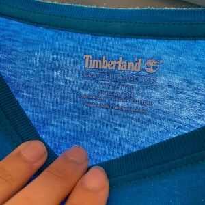 Blue Timberland T-shirt